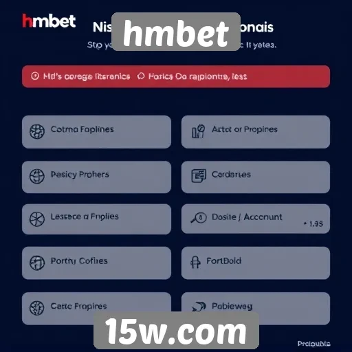 Análise das funcionalidades do site hmbet